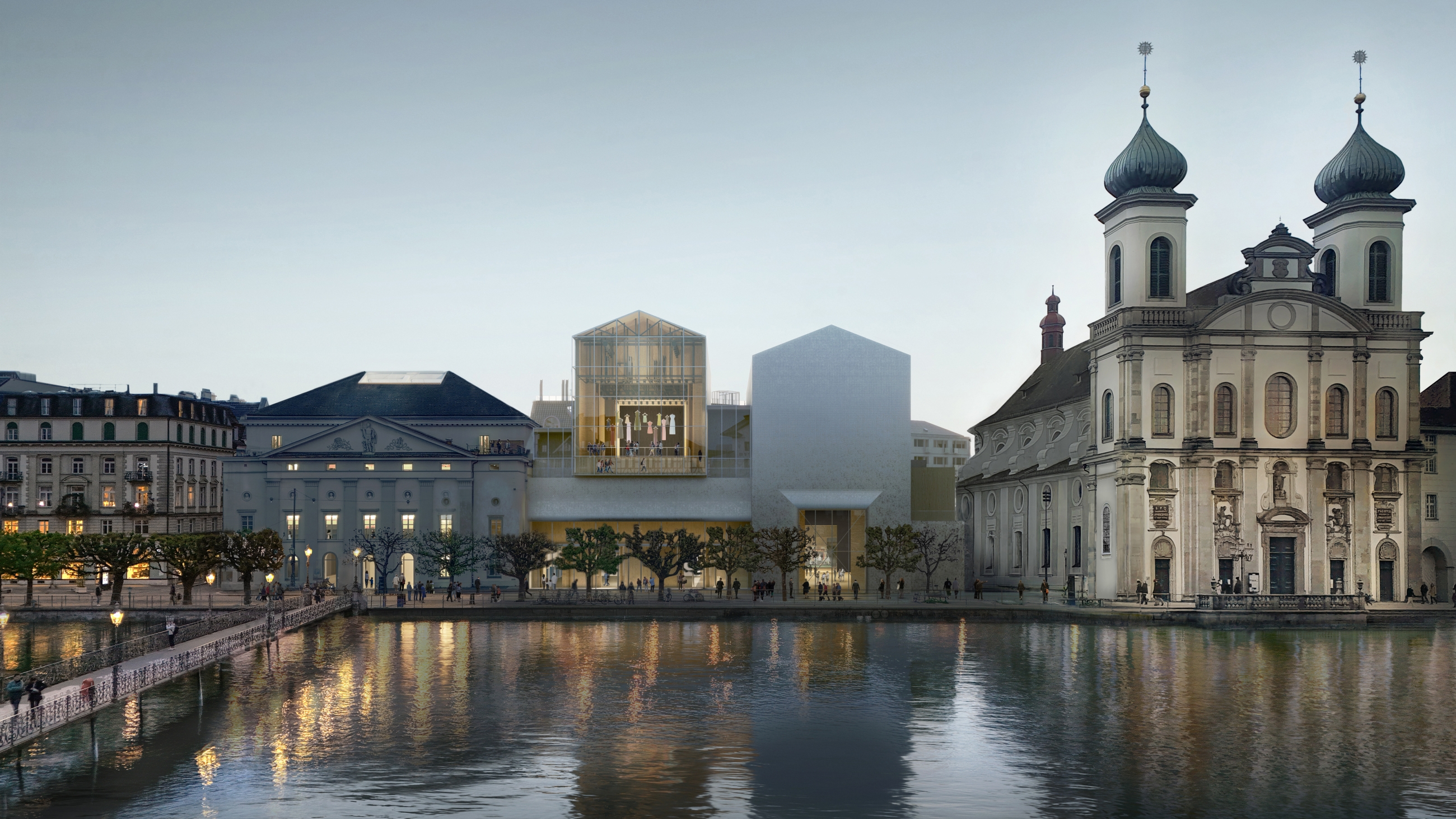 Visualisierung neues Luzerner Theater